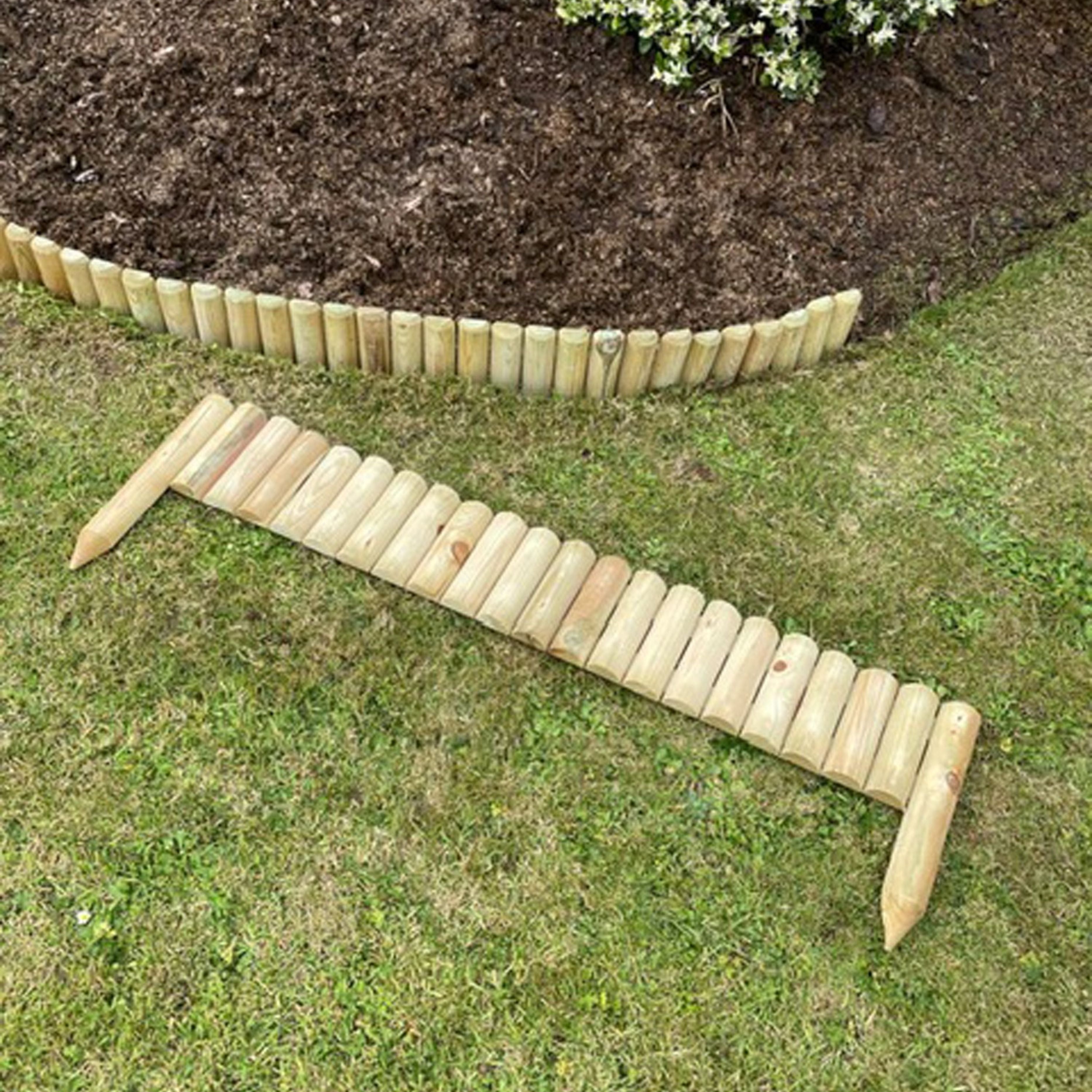 Log Roll Edging Panel (6")