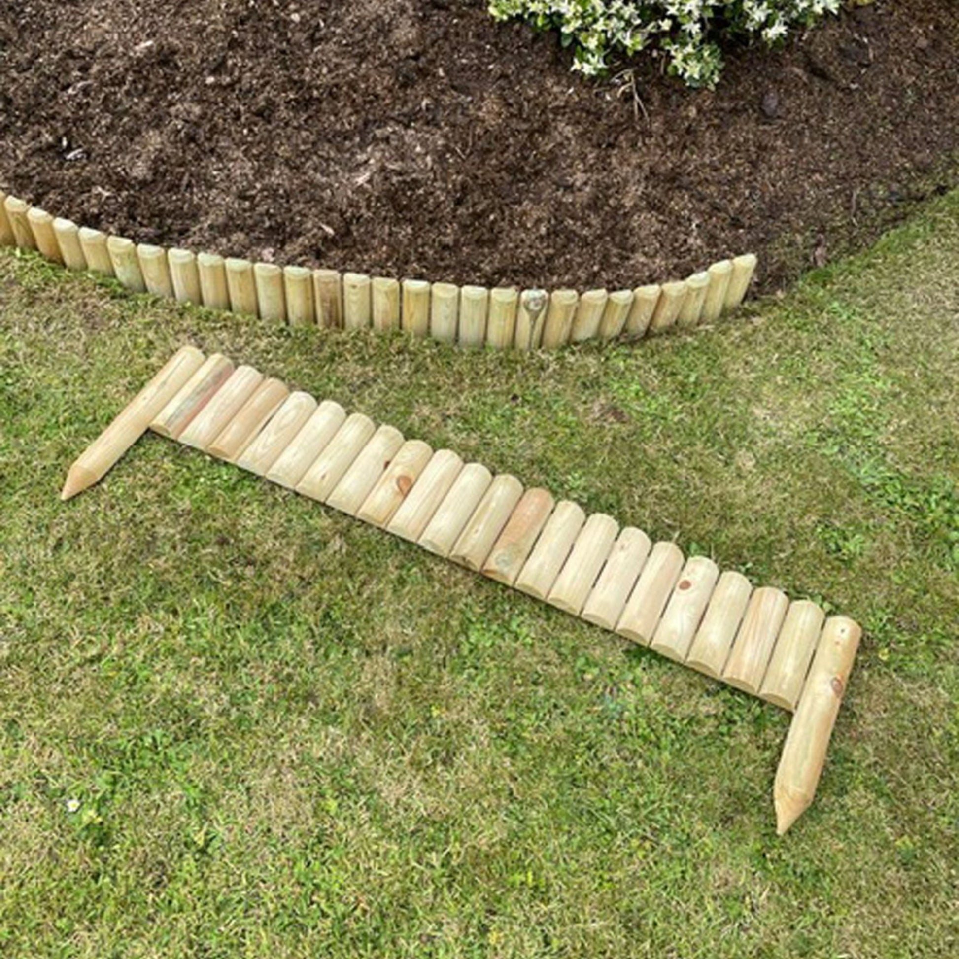 Log Roll Edging Panel (6")