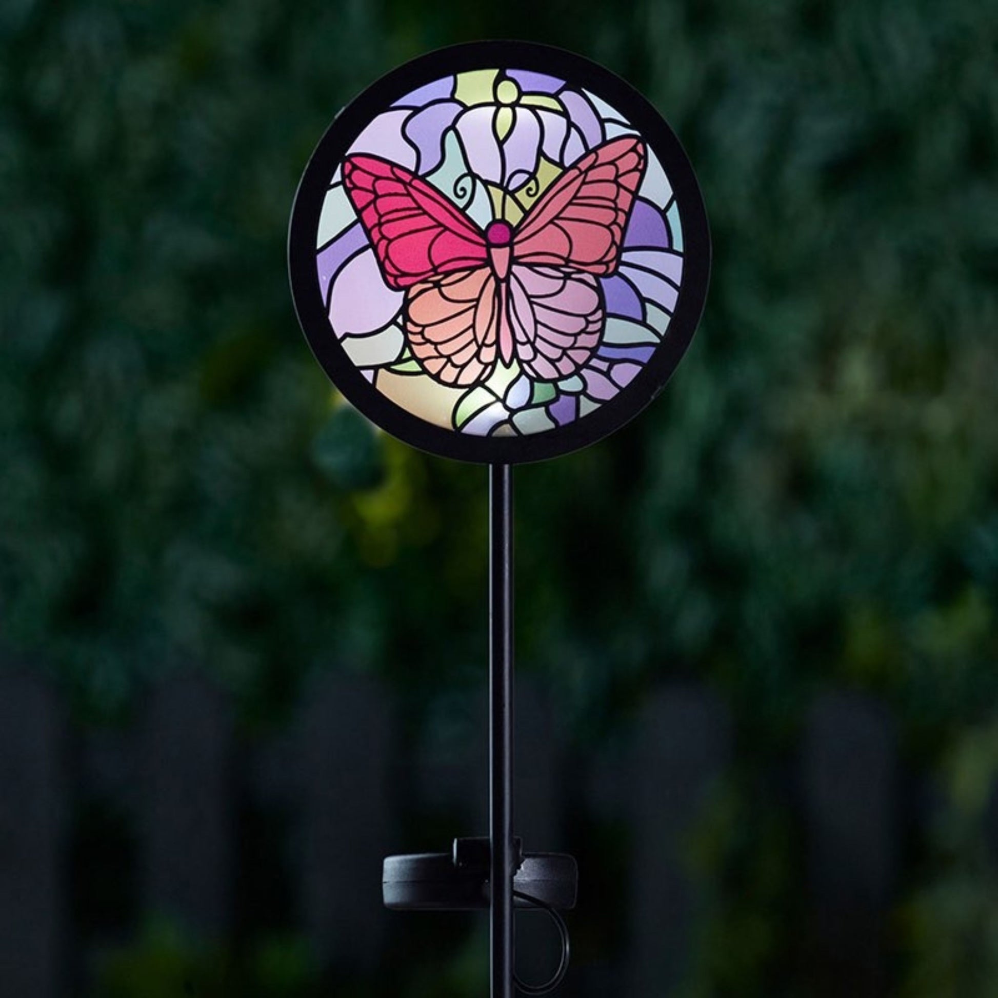 Tiffany Butterfly Stake Light