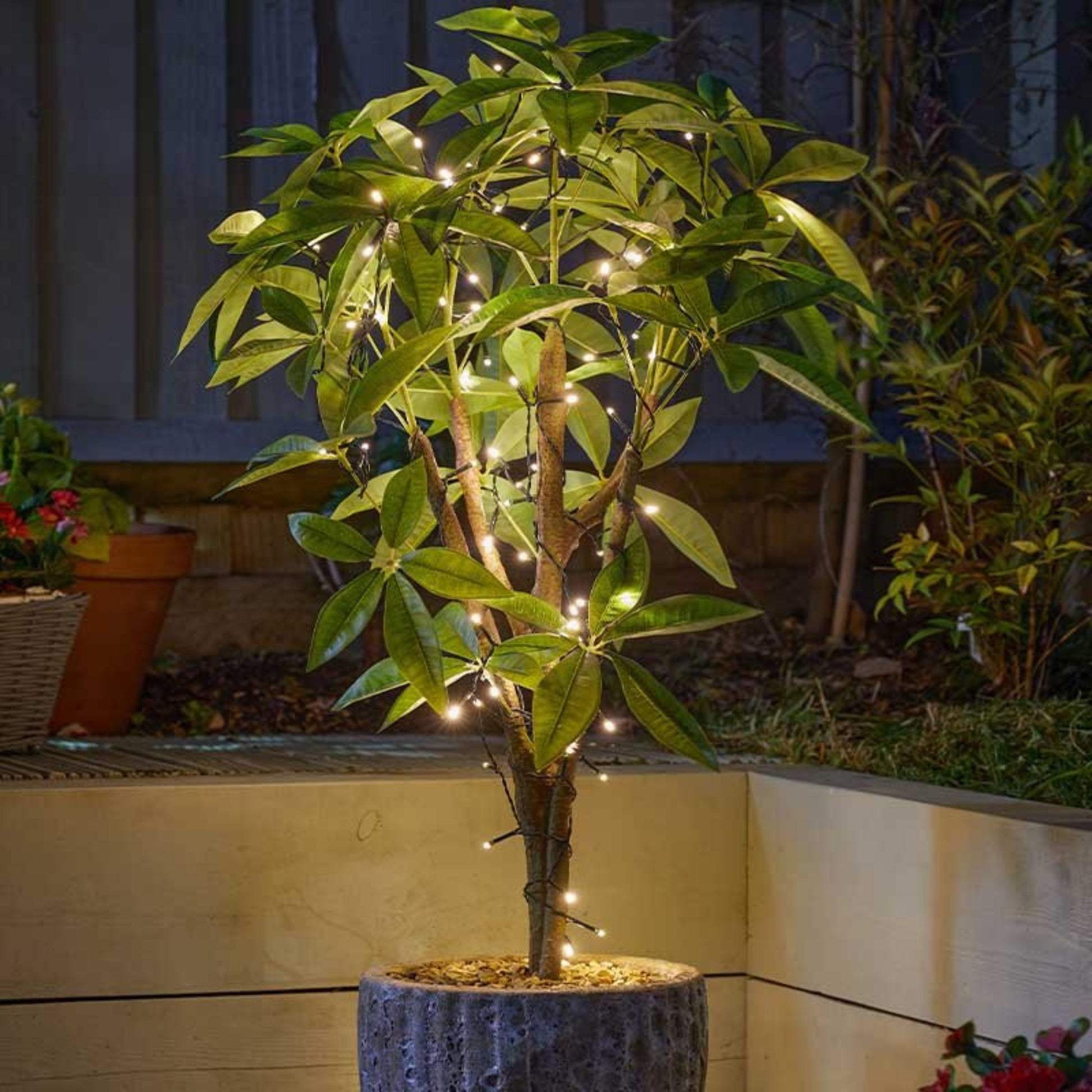 Solar Strings 100 Warm White LEDs