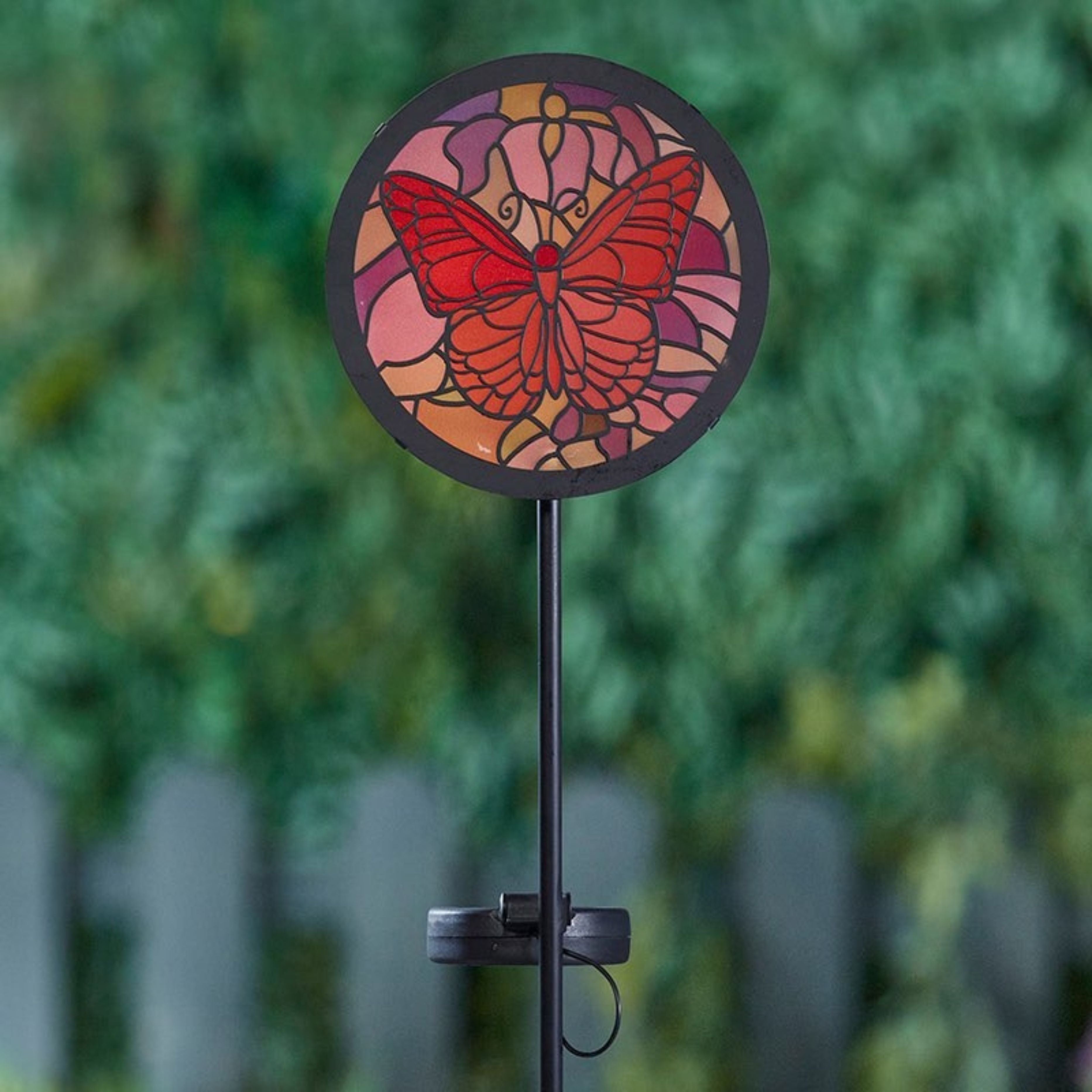 Tiffany Butterfly Stake Light