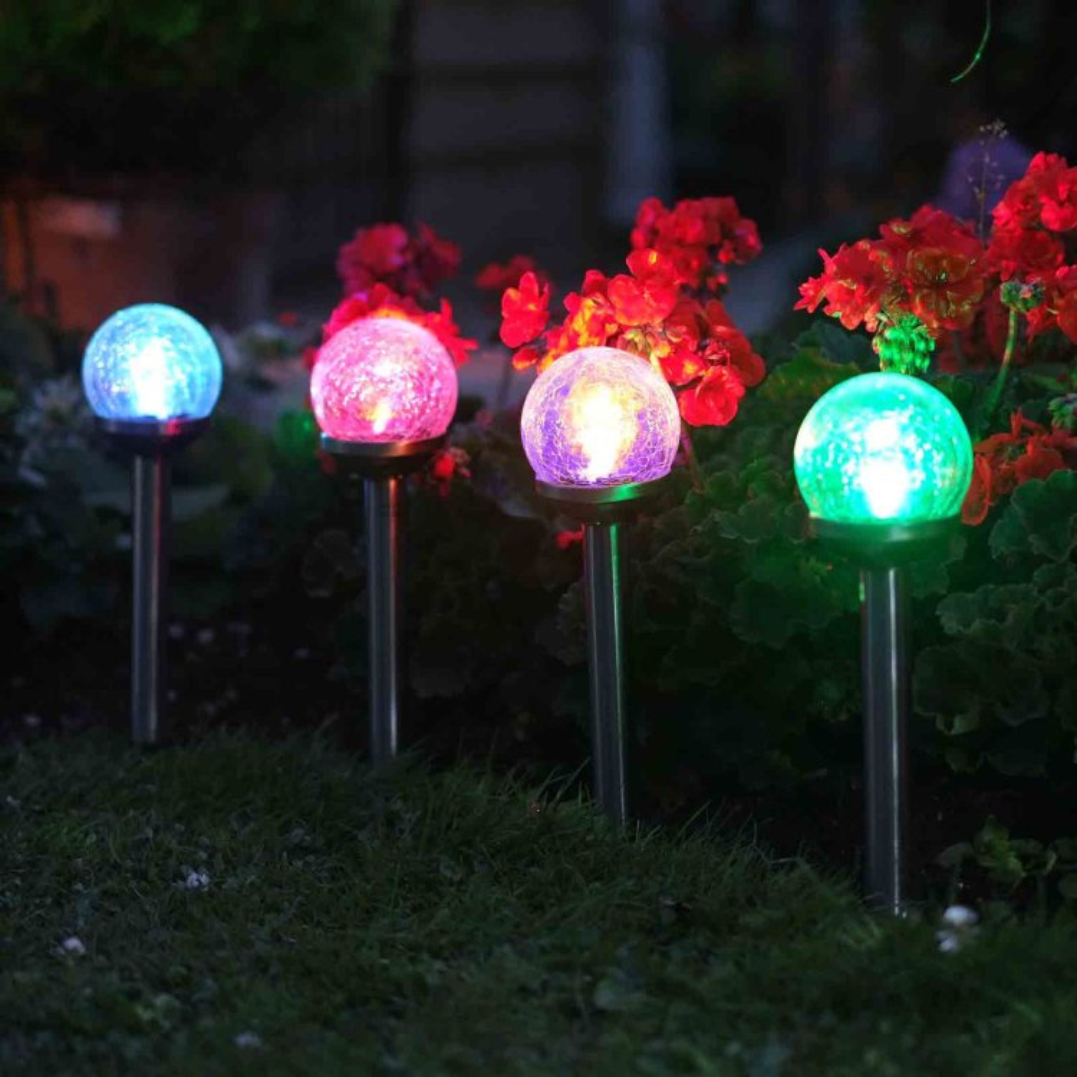 Crackle Globe Stake Light Carry Pack