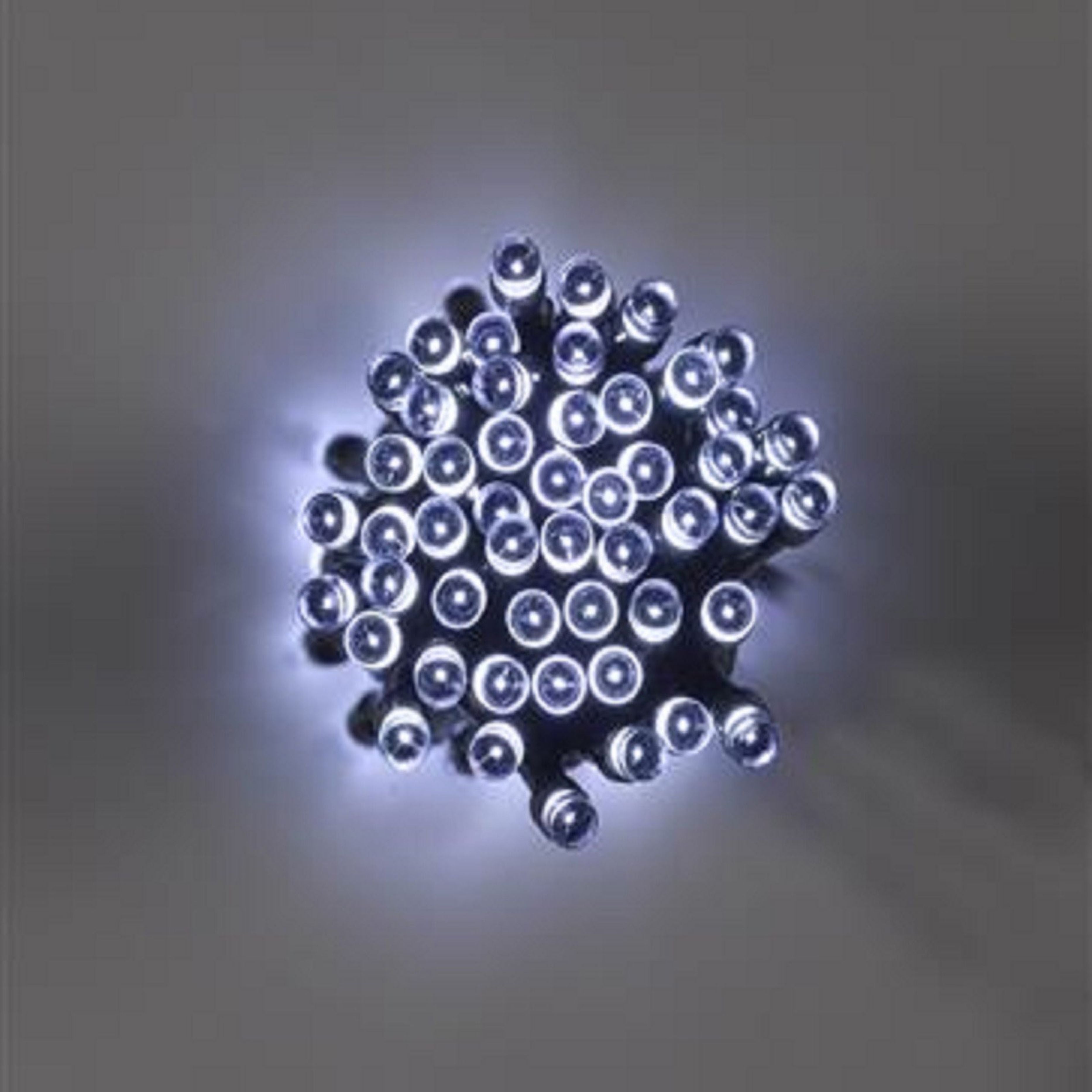 Solar Strings Cool White String Lights