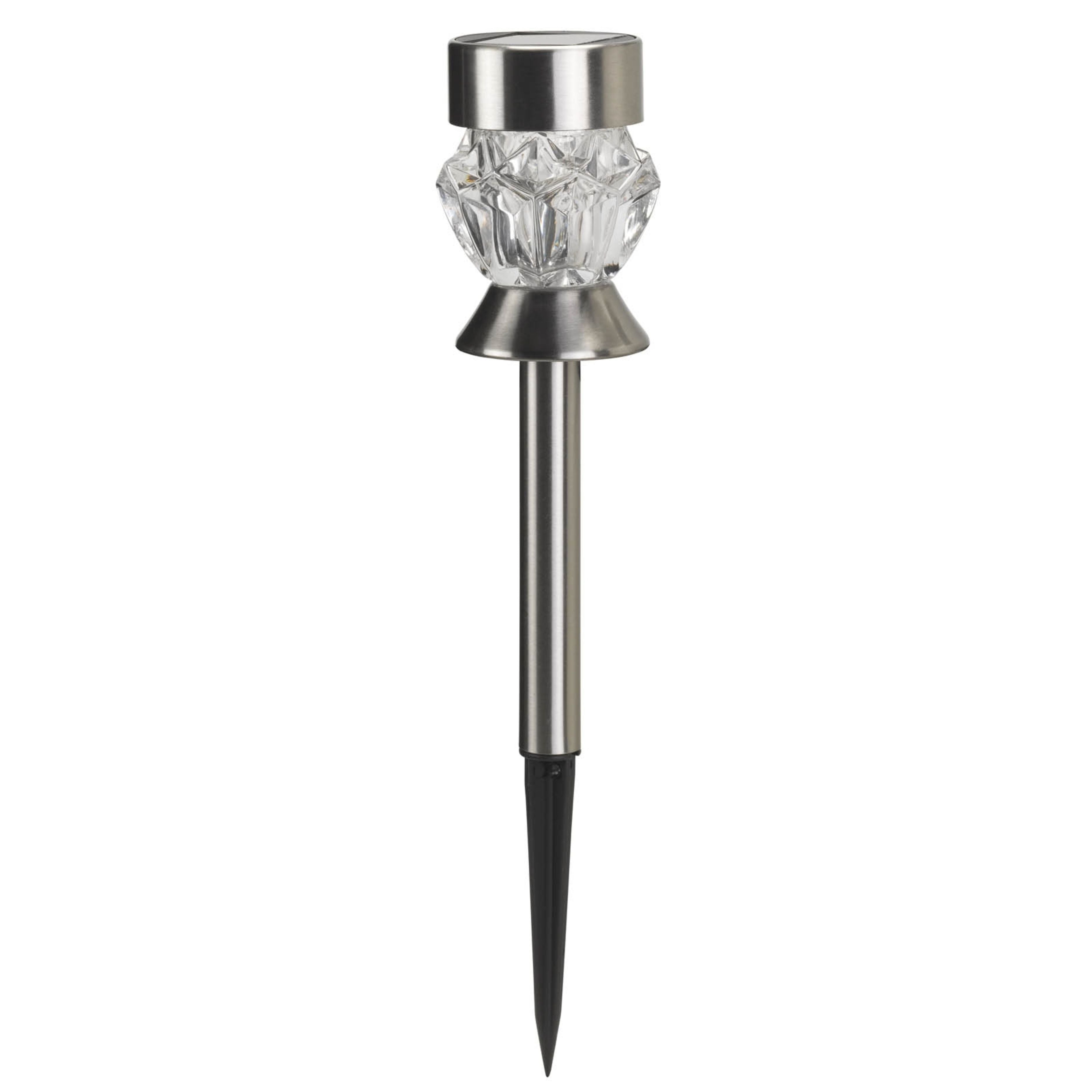 Solar Crystal Stake Light 4-pack