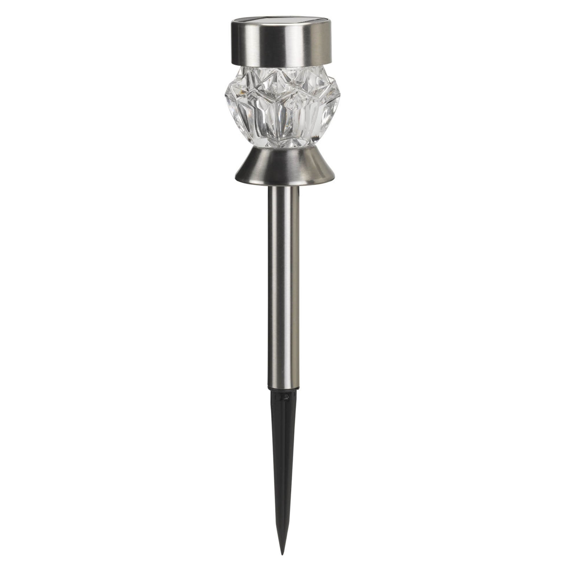 Solar Crystal Stake Light 4-pack