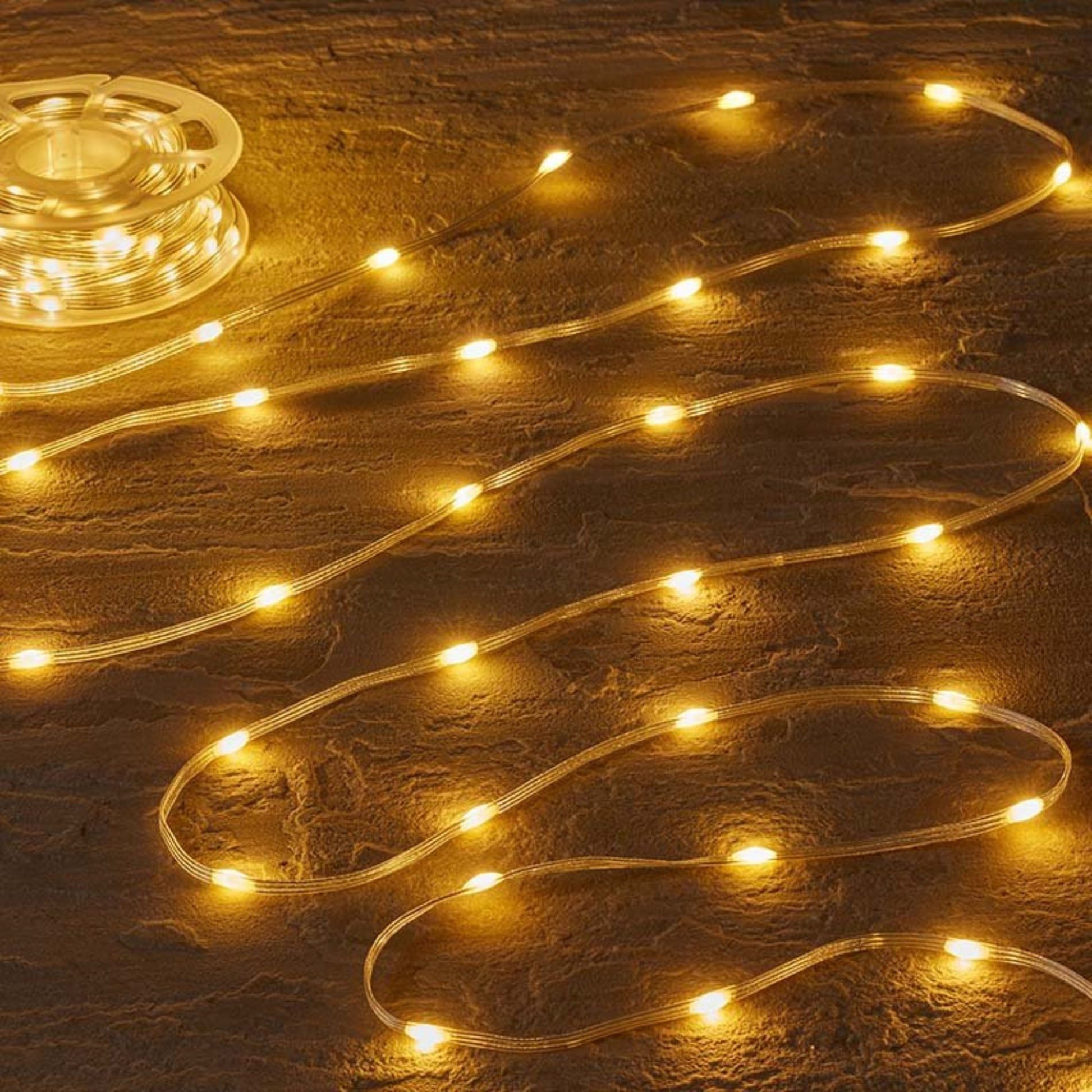 TwoTone Rechargeable String Lights 200