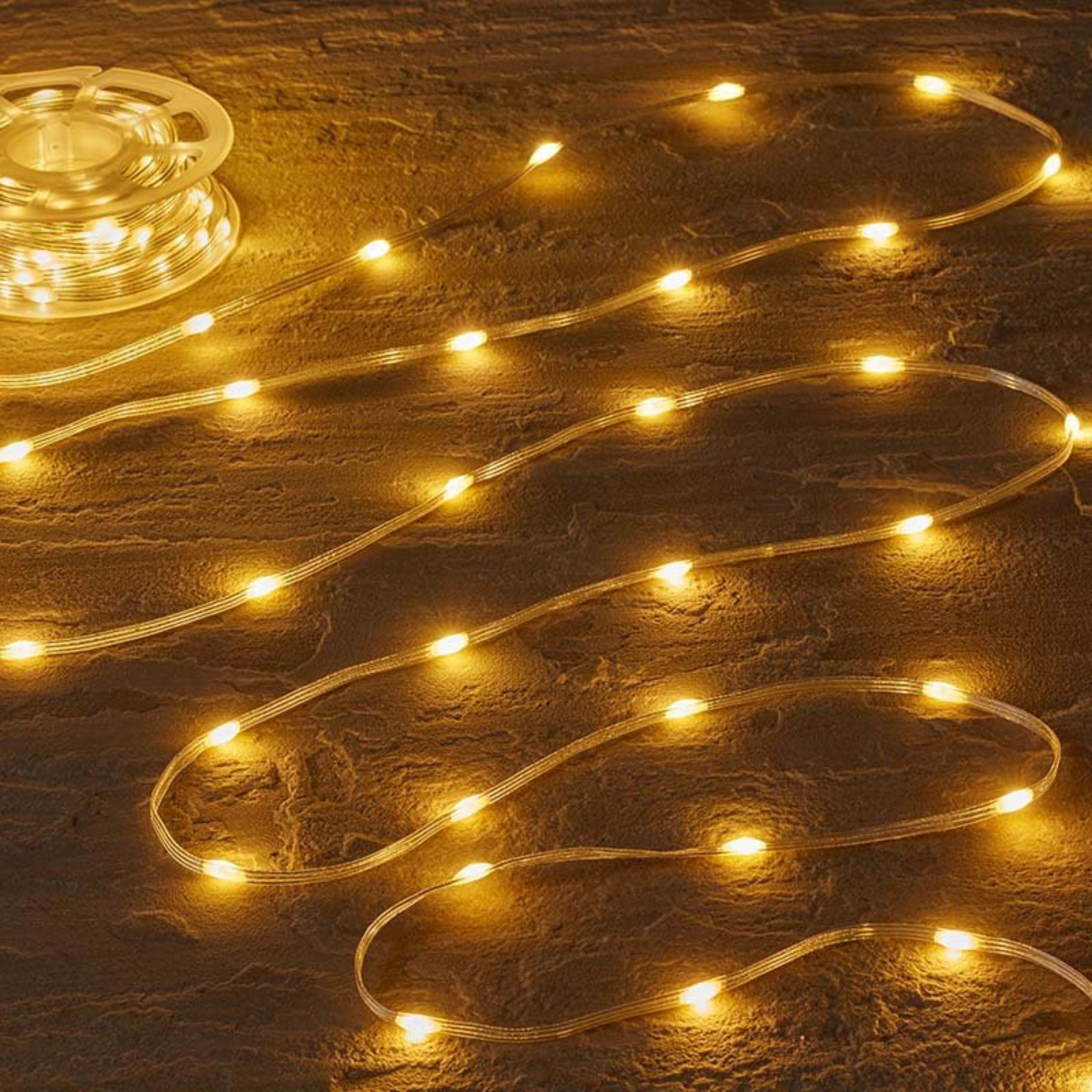 TwoTone Rechargeable String Lights 100