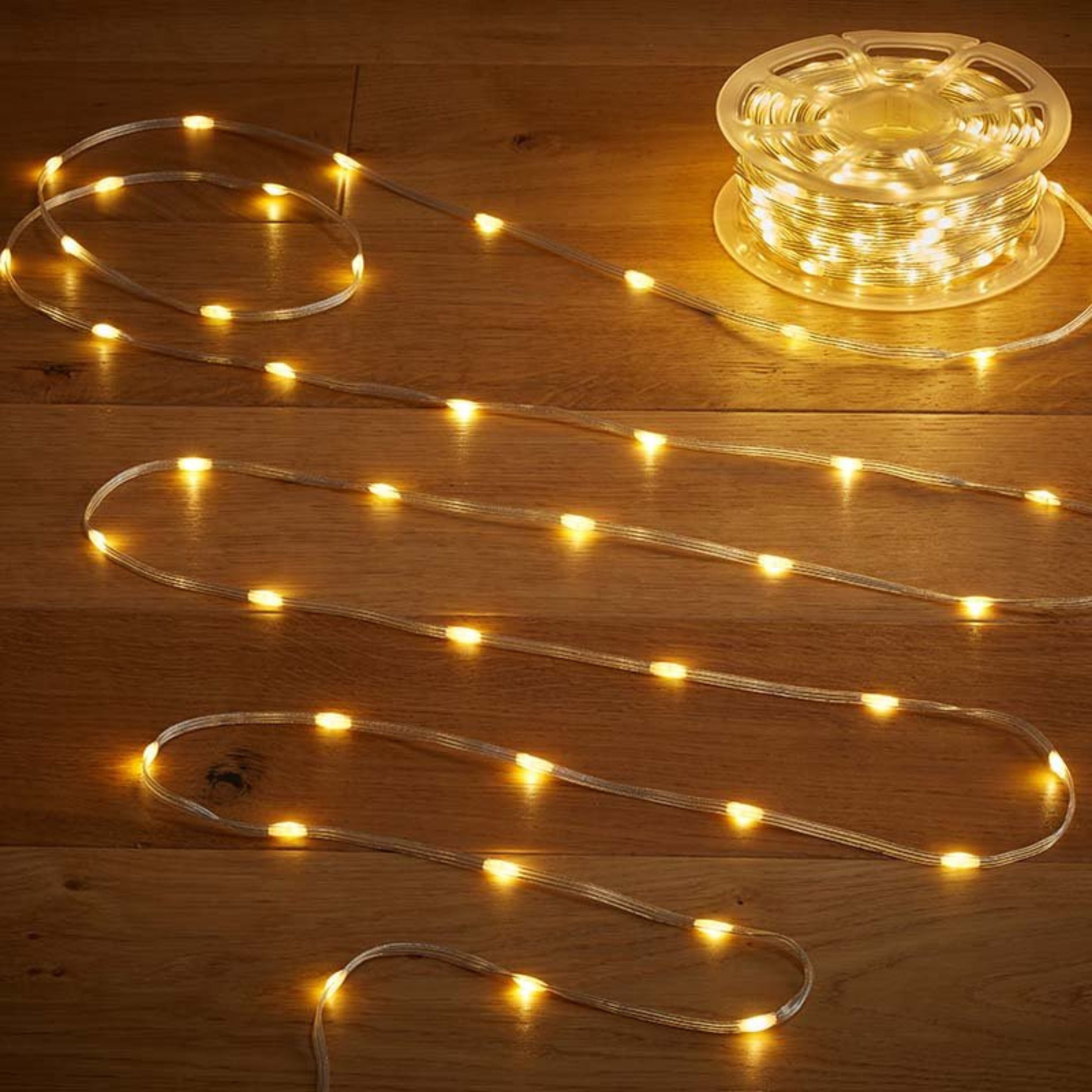 TwoTone Rechargeable String Lights 200