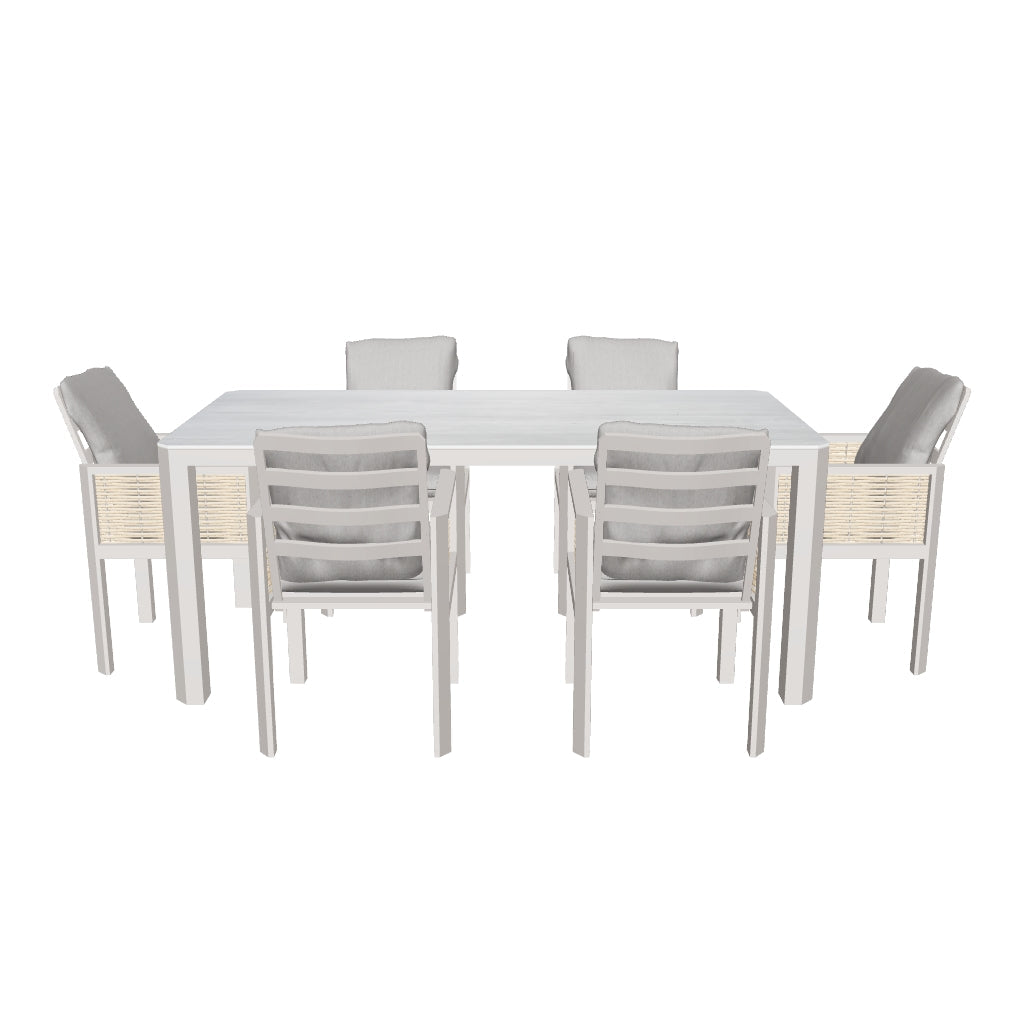 ENJOi Grace 6 Seat Dining Set