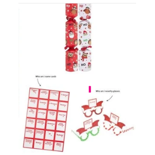 Who Am I? Game Crackers - 9" - Pack of 6