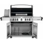 Napoleon Stainless Steel Prestige 665 Propane Gas Grill with Infrared Side and Rear Burners