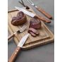 Tramontina Wooden Handle 4 Pcs Jumbo Steak Knife Set