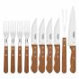 Tramontina Wooden Handle 10 Pcs Cutlery and Carving Set