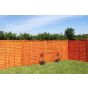 Zest 4 Leisure Waney Lap Fence Panel 1.83 x 1.83m