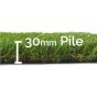 Artificial Grass Silver 30mm 4m width