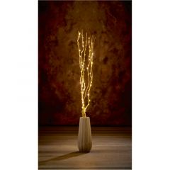 1.2m Gold Twig w 80 Warm White LEDs