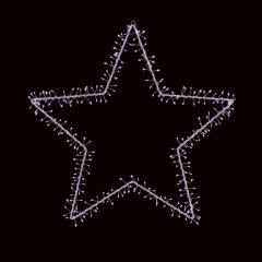 60cm MicroBrights Star w White LEDs
