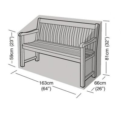 ENJOi 3 Seater Bench Cover