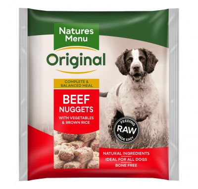 Natures Menu Beef Nuggets 1kg