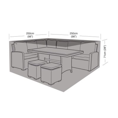 ENJOi Small Square Casual Dining Set Cover