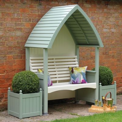 AFK Cottage Arbour Sage and Cream 