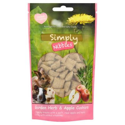 Rosewood Simply Nibbles Garden Herb & Apple Cushions 50g