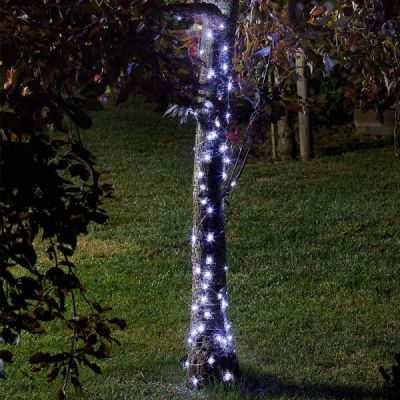 Smart Garden 100 Cool White Firefly Solar String Lights