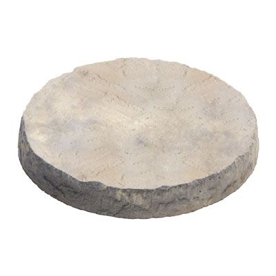 Meadow View Bronte Buff Round Stepping Stone 300mm