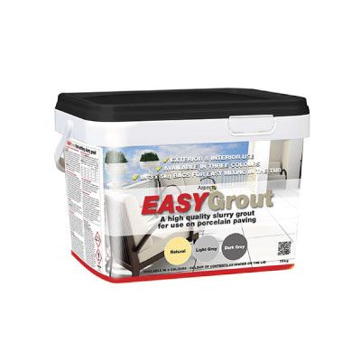 Azpects EASYGrout Porcelain Paving Grout 15kg – Dark Grey