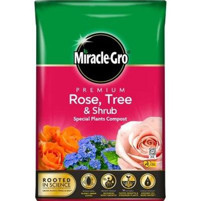Miracle Gro Rose, Tree & Shrub 40L