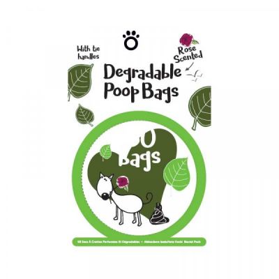 Degradable Scented Poop Bags Pack of 50