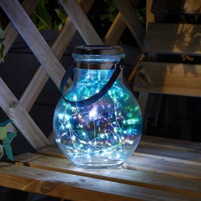 Smart Garden Solar Firefly Opal Lantern