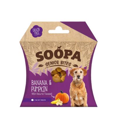 Soopa Pets Senior Bites Banana & Pumpkin