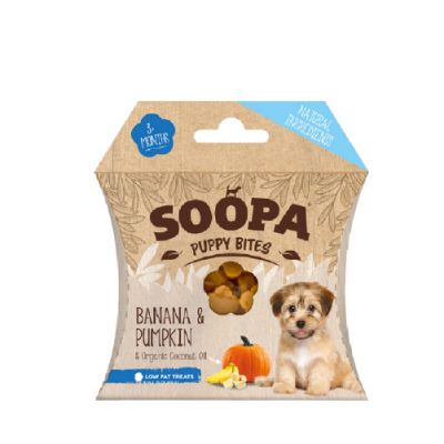 Soopa Pets Puppy Healthy Training Bites Banana & Pumpkin
