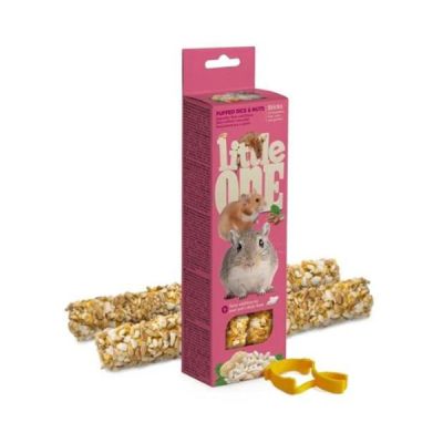 Little One Rodent Sticks With Puffed Rice and Nuts