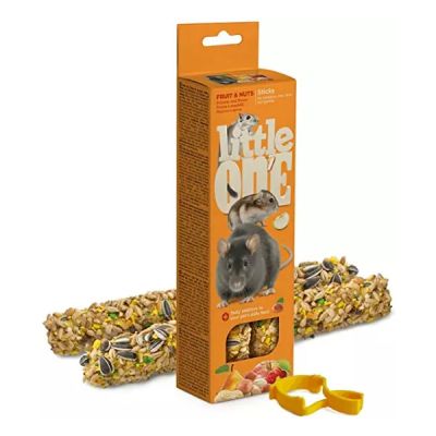 Little One Sticks for Rodents with Fruit 2pc