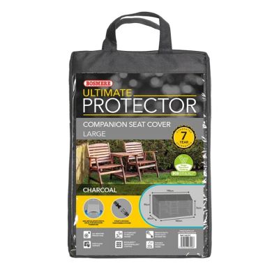 Ultimate Protector Conversation Seat Large Charcoal Cover