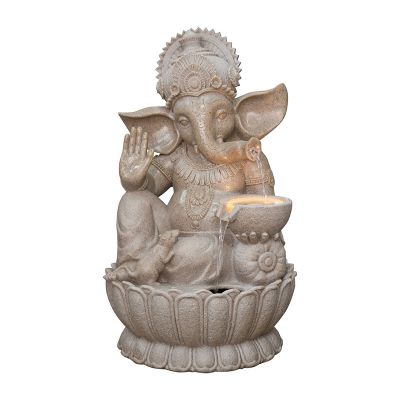 ENJOi Ivory Ganesh Water Feature