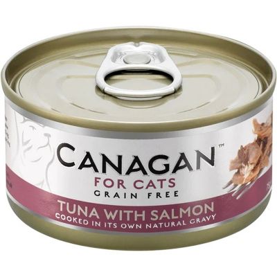 Canagan Cat Tuna with Salmon 12x75g