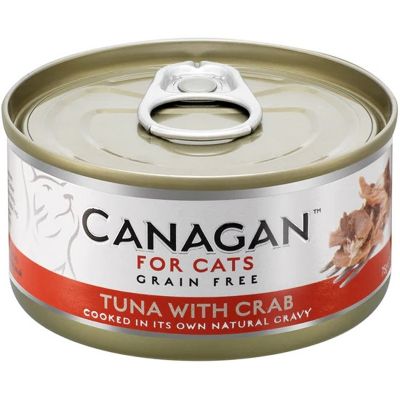 Canagan Cat Tuna With Crab 12x75g