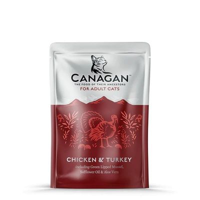 Canagan Cat Pouch Chicken & Turkey 8x85g