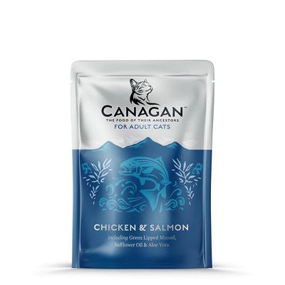Canagan Cat Pouch Chicken & Salmon 8x85g