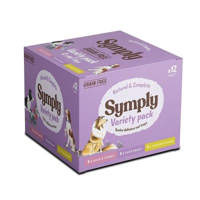 Symply Variety Pack Grain Free 12x395g