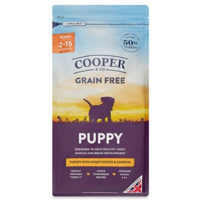 Cooper & Co Puppy Turkey with Sweet Potato and Carrots 10Kg