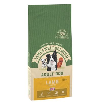 James Wellbeloved Lamb and Rice Adult 15Kg