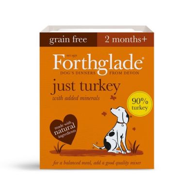 Forthglade Just Turkey Grain Free 18x395g