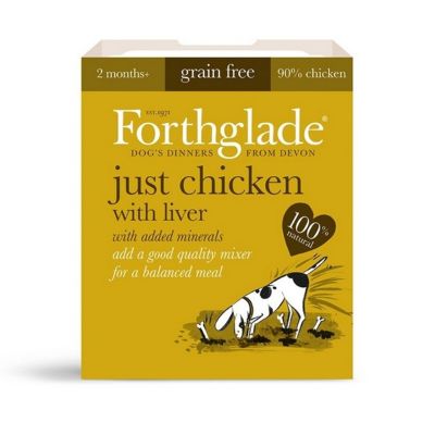 Forthglade Just Chicken with Liver Grain Free 18x395g