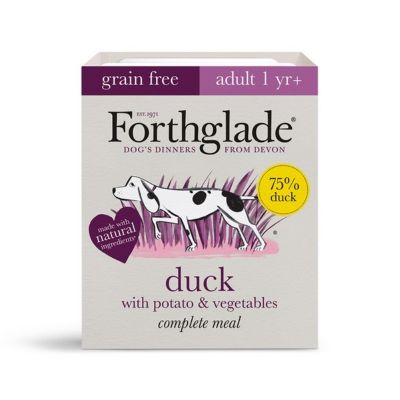 Forthglade Complete Meal Adult Duck Potato & Veg G/F 18x395g