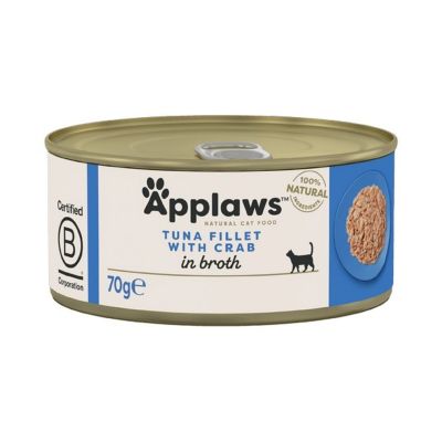 Applaws Cat Food Tuna & Crab 24x70g