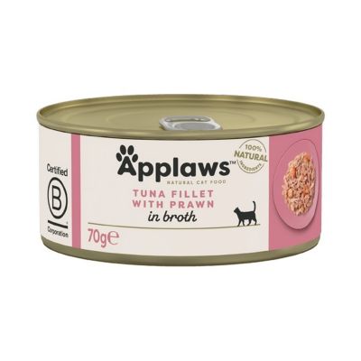 Applaws Cat Food Tuna and Prawn 24x70g